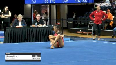 Hannah Nipp - Floor, Southern Utah - 2019 NCAA Gymnastics Regional Championships - Oregon State