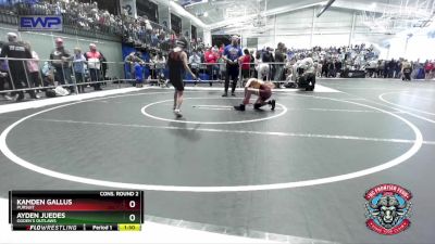 68 lbs Cons. Round 2 - Kamden Gallus, Pursuit vs Ayden Juedes, Ogden`s Outlaws