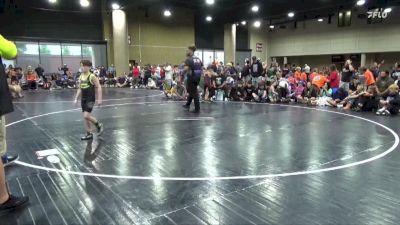 75 lbs Round 2 (6 Team) - Liam Crousillac, Gulf Coast WC vs Korr Chambers, The Factory Wrestling