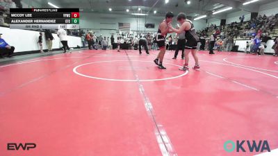131-HWT lbs Rr Rnd 5 - McCoy Lee, Verdigris Youth Wrestling vs Alexander Hernandez, Grove Takedown Club