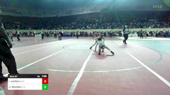 87 lbs Final - Lane Walters, Salina Wrestling Club vs Jackson Madden, Sapulpa Junior High