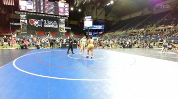 200 lbs Cons 16 #2 - Morgan Miller, Kansas vs Brittney Moran, Illinois