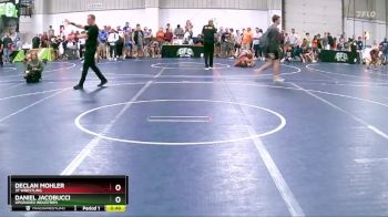 100 lbs Cons. Round 3 - Declan Mohler, 3F Wrestling vs Daniel Jacobucci, Upgraded Industries