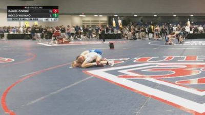 106 lbs Consi Of 32 #2 - Daniel Corbin, PA vs Rocco Valvano, IL