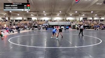 Girls 145 lbs Semifinal - Kemoria Turner, Cleveland High School vs Trinity Roberts, Heritage High School