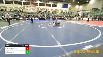 101 lbs Consi Of 32 #2 - Kacen Hamilton, Thunder Mountain Wrestling Club (TMWC) vs Cael Staggs, Nevada Elite