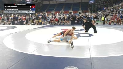 132 lbs Champ. Rd Of 128 - Alden Walker, Indiana vs Slater Thomas, Iowa
