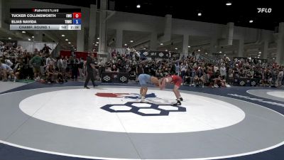 65 lbs Champ. Round 1 - Tucker Collinsworth, Cardinal Wrestling Club vs Elias Navida, Tar Heel Wrestling Club