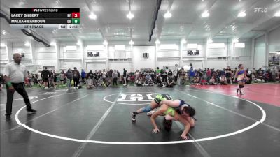 125.6-135.8 lbs 5th Place - Lacey Gilbert, KY vs Maleah Barbour, OH