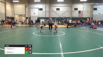 55 lbs Prelims - Giovanni Ramos, GRIT vs Evan Woehrer, Columbus Wrestling Org. Maroon