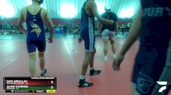 175 lbs Round 4 (16 Team) - Quinn Kaminski, Denmark vs Sami Abdallah, Rochester Century