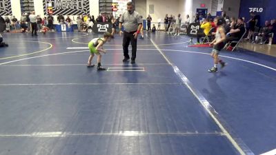 52 lbs Round Of 16 - Jack Badaracco, Seneca Valley vs Benjamin Berrier, East Pennsboro