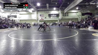 165 lbs 1st Place Match - Slava Shahbazyan, BIRMINGHAM vs Brandon Castro, SAN PEDRO