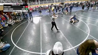 150 lbs Champ. Round 1 - Finn Case, Coeur D`Alene High School vs Tommy Weiss, Glacier Peak