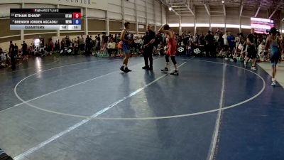 144 lbs Cons. Round 5 - Mahlon Pobstman, Arizona vs Maxwell Hendricks, Washington