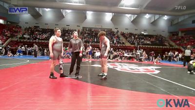 140 lbs Quarterfinal - Luke Black, Jenks Trojan Wrestling Club vs Gabriel Bowman, Skiatook Youth Wrestling