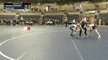 107 Championship Bracket Cons. Round 6 - Grayson Schroeder, Zumbrota-Mazeppa vs Miles Aase, Owatonna