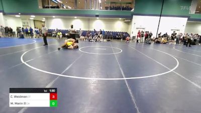 215 lbs Consi Of 16 #2 - Charles Weidman, CT vs Mark Marin Lll, CA