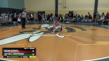 65 9U Semifinal - Mitchell Christensen, HWA vs Cullen Stanley, Mollitium Wrestling Club