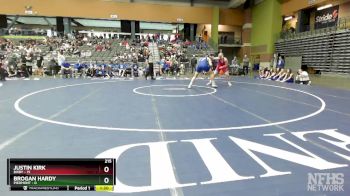 215 lbs Quarterfinals (8 Team) - Brogan Hardy, PIEDMONT vs Justin Kirk, BIXBY