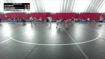 155-156 B Round 1 - Jax Johnson, Pulaski vs Jullian Juares, Zimmerman