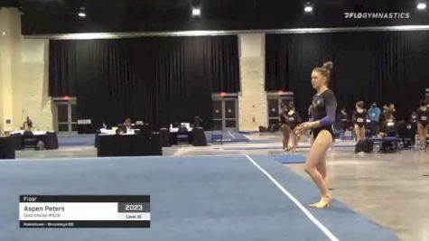 Aspen Peters - Floor, Gold Medal #626 - 2021 USA Gymnastics Development Program National Championships