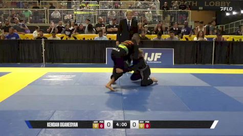 Kendan Oganesyan vs Bradley Jackson Salsgiver 2025 Pan Kids Jiu-Jitsu IBJJF Championship
