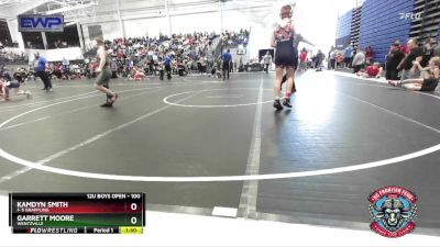 100 lbs Quarterfinal - Kamdyn Smith, F-5 Grappling vs Garrett Moore, Wentzville