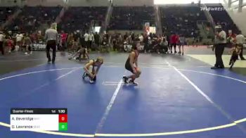 70 lbs Quarterfinal - Aj Beveridge, Mat Demon WC vs Quinn Lawrence, Bear Club