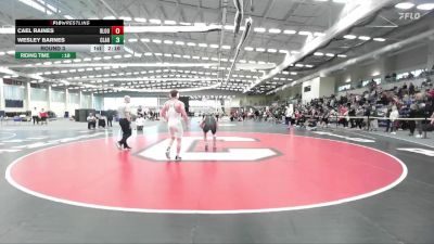 157 lbs Round 3 - Cael Raines, Bloomsburg vs Wesley Barnes, Clarion