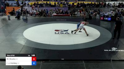 175 lbs Cons 64 #2 - Mason Stucky, OR vs James Holiday, CA