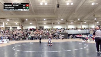 A 113 lbs 1st Place Match - Luke Myhan, Soddy Daisy High School vs Nathaniel Graham, Station Camp High School