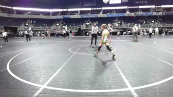 100 lbs 5th Place - Cason Rigdon, D3 Wc vs Mason Mattevi, Gulf Coast WC