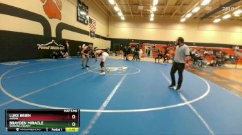 144A Round 3 - Brayden Miracle, Natrona County vs Luke Brien, Hardin