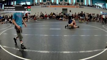 88 lbs Round 4 (6 Team) - Tyler Downey, MF Purge Elite vs Jace Boutilier, Eagle Empire