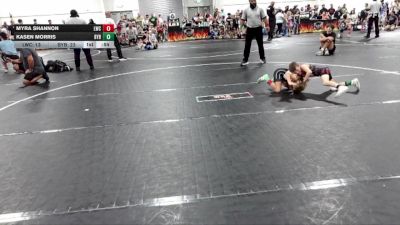 56 lbs Round 3 (6 Team) - Kasen Morris, Backyard Brawlers vs Myra Shannon, Longwood Wrestling Club