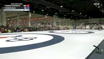 57 lbs Champ. Round 3 - Domenic Munaretto, Titan Mercury Wrestling Club (TMWC) vs Antonio Mills, Roundtree Wrestling Academy