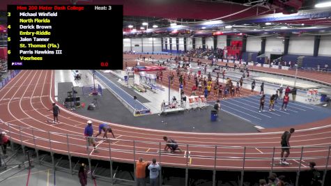 Men's 200m, Finals 3