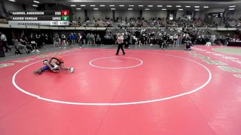 165 lbs Quarterfinal - Xavier Vargas, Amarillo Caprock vs Gabriel Anderson, El Paso Irvin