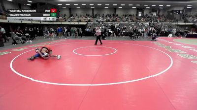 165 lbs Quarterfinal - Xavier Vargas, Amarillo Caprock vs Gabriel Anderson, El Paso Irvin
