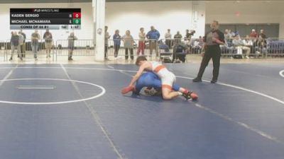 120 lbs Consi Of 64 #1 - Kaden Sergio, IA vs Michael McNamara, IL