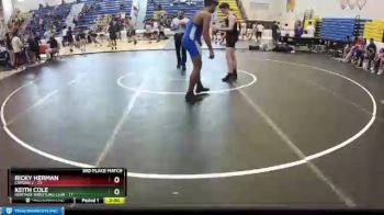 152 lbs Placement (16 Team) - Ricky Herman, Camden 2 vs Keith Cole, Heritage Wrestling Club