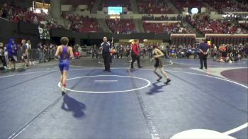 81 lbs 1st Place Match - Maddox Taft, Mt Spokane Wrestling vs William Alves, Darkhorse Wrestling Club