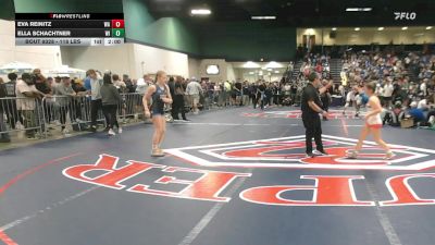 118 lbs Consi Of 32 #2 - Eva Reinitz, WA vs Ella Schachtner, WI