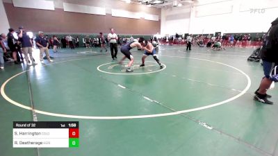 220 lbs Round Of 32 - Steven Harrington, Colony vs Roman Deatherage, Heritage