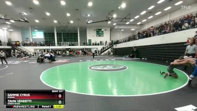 113 lbs Quarterfinal - Sammie Cyrus, Dubois vs Tavin Vendetti, Green River