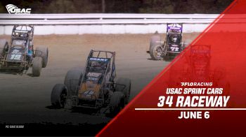 Full Replay: USAC Sprint Cars at 34 Raceway 6/6/20
