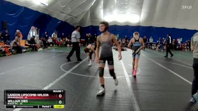 92 lbs Round 1 (6 Team) - Landon Lipscomb-Wilson, Neighborhood vs William Dies, Rogue WC