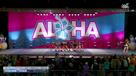 T3 Storm - Vogue [2025 L3 Senior - D2 - Small Day 2] 2025 Aloha Gatlinburg Showdown