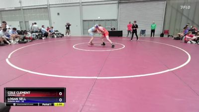 175 lbs Round 2 (6 Team) - Cole Clement, Virginia Red vs Logan Sell, Kansas Red